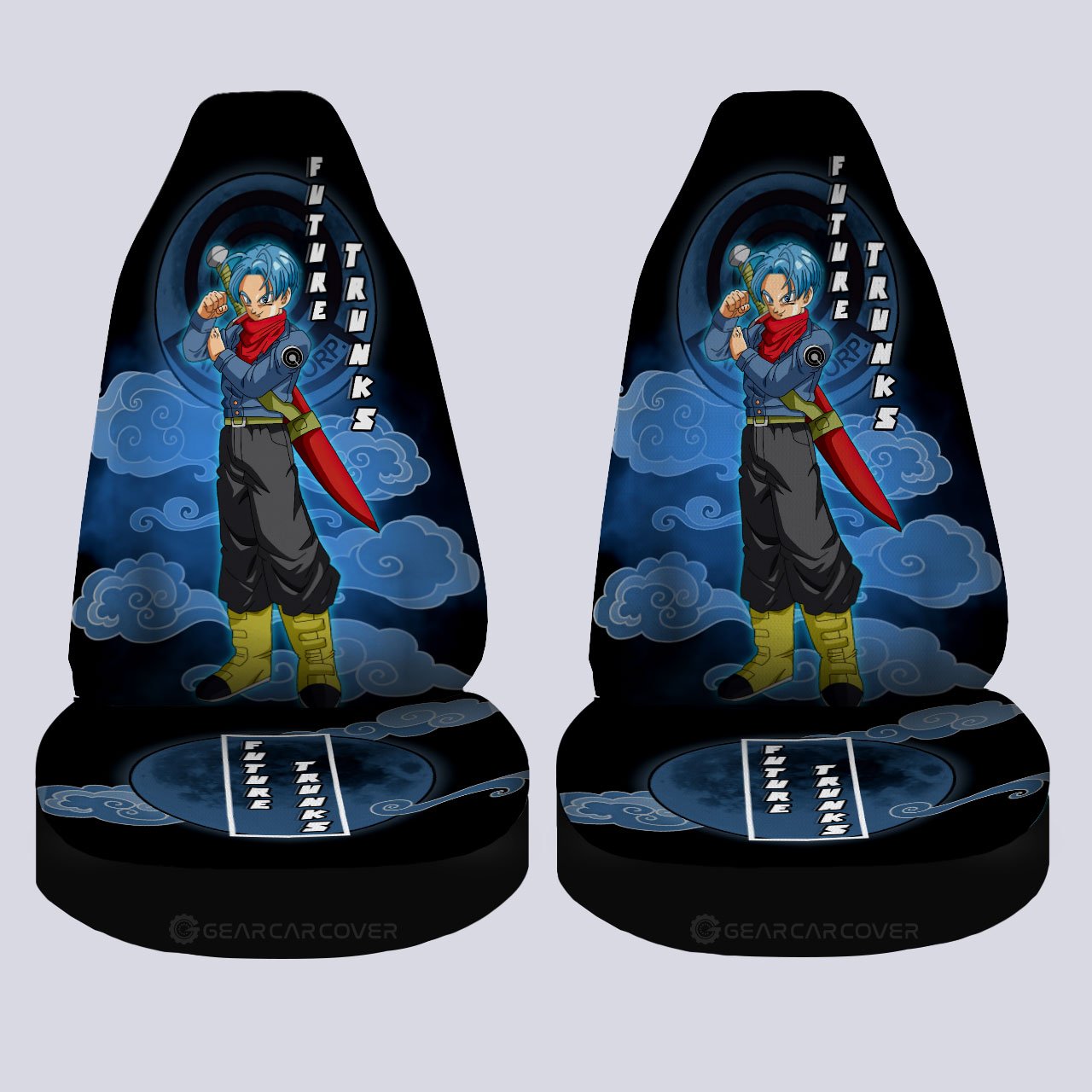 Future Trunks Car Seat Covers Custom Car Accessories - Gearcarcover - 4