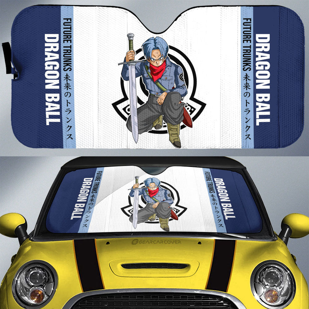 Future Trunks Car Sunshade Custom Car Accessories For Fans - Gearcarcover - 1