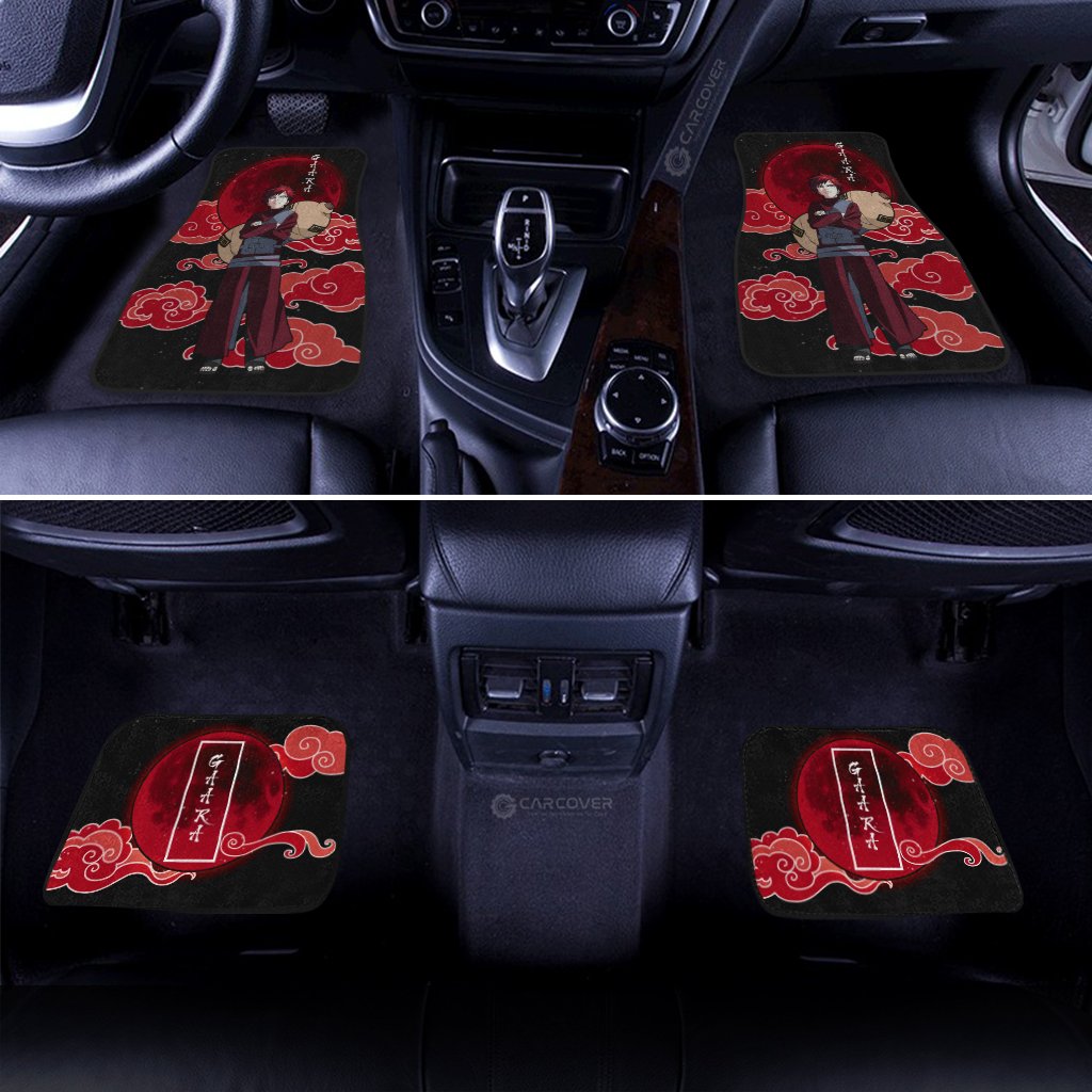 Gaara Car Floor Mats Custom Anime Car Interior Accessories - Gearcarcover - 3