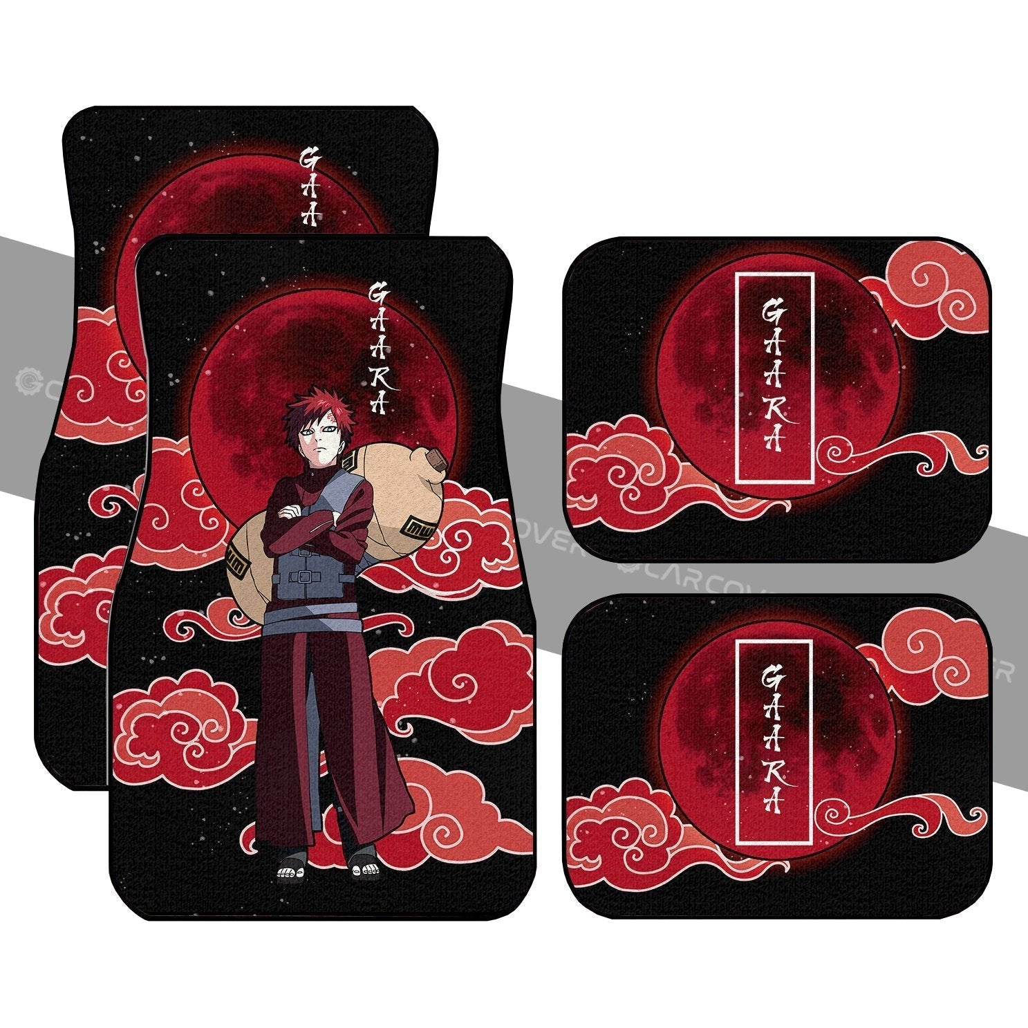 Gaara Car Floor Mats Custom Anime Car Interior Accessories - Gearcarcover - 1