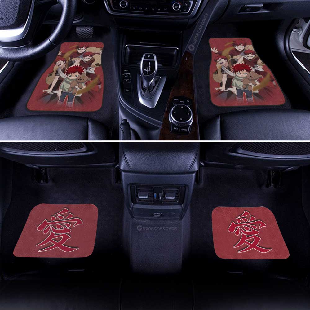 Gaara Car Floor Mats Custom Car Accessories For Fans - Gearcarcover - 3