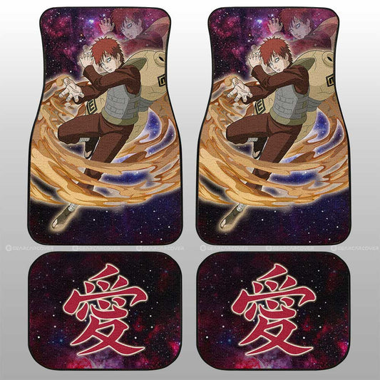 Gaara Car Floor Mats Custom Galaxy Style Car Accessories For Fans - Gearcarcover - 2