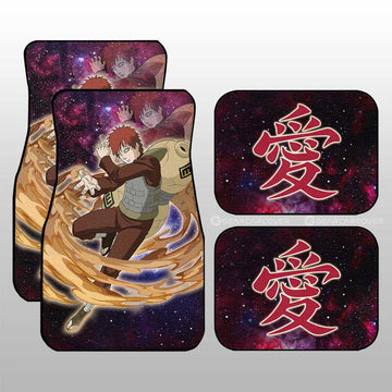 Gaara Car Floor Mats Custom Galaxy Style Car Accessories For Fans - Gearcarcover - 1