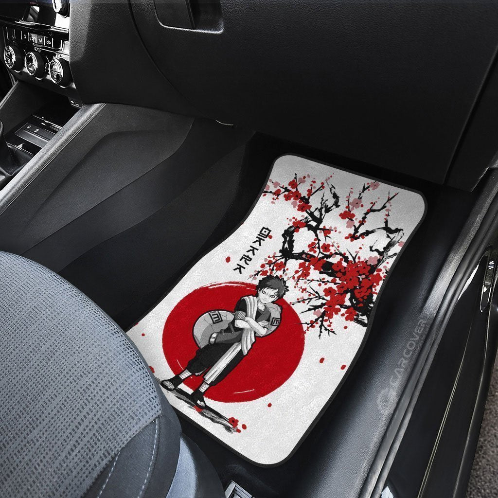 Gaara Car Floor Mats Custom Japan Style Anime Car Accessories - Gearcarcover - 4