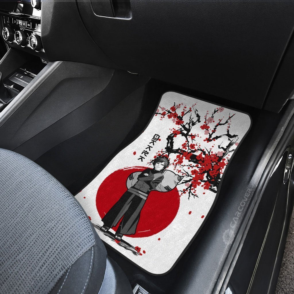 Gaara Car Floor Mats Custom Japan Style Anime Car Interior Accessories - Gearcarcover - 4