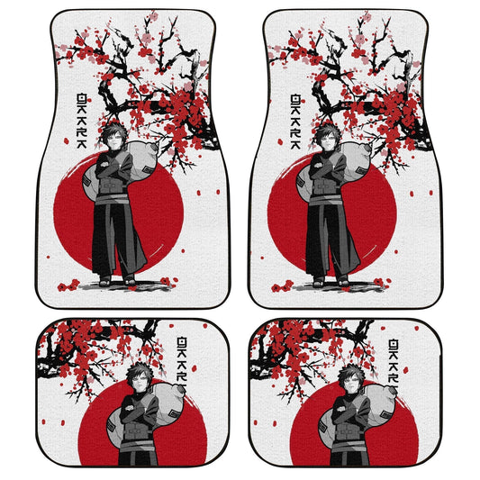 Gaara Car Floor Mats Custom Japan Style Anime Car Interior Accessories - Gearcarcover - 1