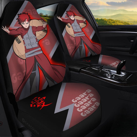 Gaara Car Seat Covers Custom Anime Car Accessories - Gearcarcover - 1