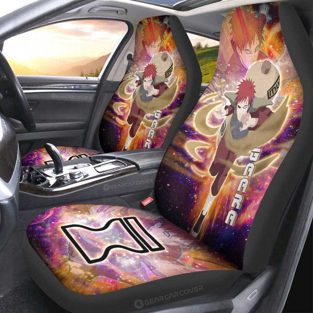 Gaara Car Seat Covers Custom Characters Anime Car Accessories - Gearcarcover - 1