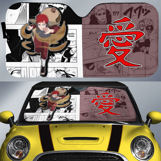 Gaara Car Sunshade Custom Mix Manga Car Accessories - Gearcarcover - 1