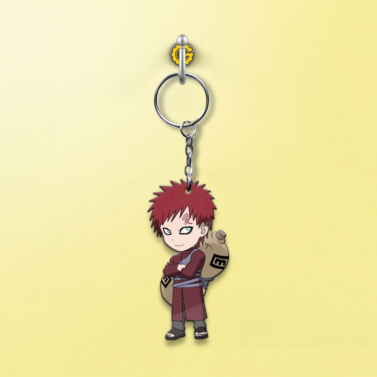 Gaara Keychains Custom Anime Car Accessories - Gearcarcover - 2