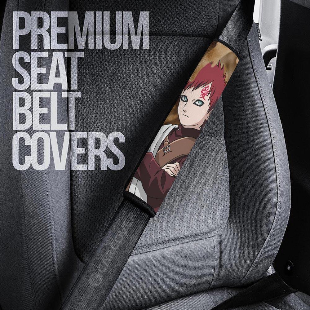 Gaara Seat Belt Covers Custom For Fans - Gearcarcover - 3