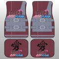 Gaara Shippuden Uniform Car Floor Mats Custom Anime Car Interior Accessories - Gearcarcover - 2