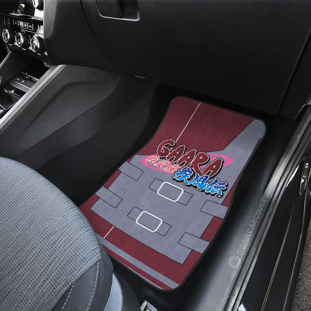 Gaara Shippuden Uniform Car Floor Mats Custom Anime Car Interior Accessories - Gearcarcover - 4