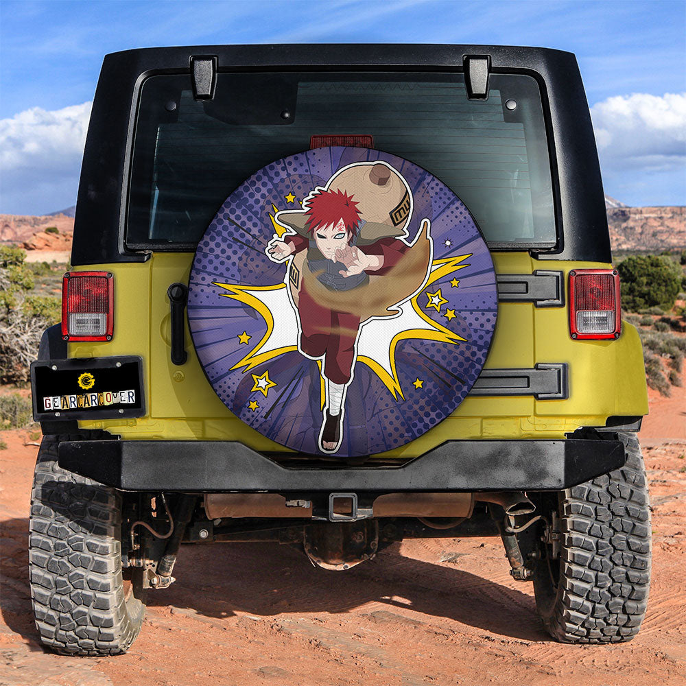 Gaara Spare Tire Covers Custom Anime Car Accessories - Gearcarcover - 2