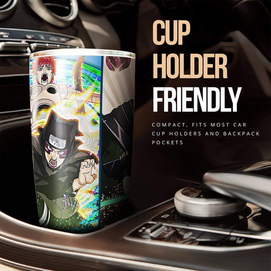 Gaara Team Tumbler Cup Custom Anime Car Interior Accessories - Gearcarcover - 2