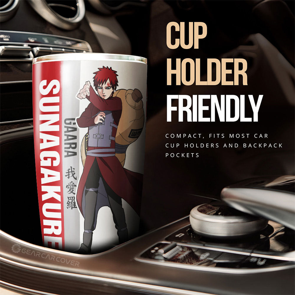 Gaara Tumbler Cup Custom Anime Car Accessories - Gearcarcover - 2