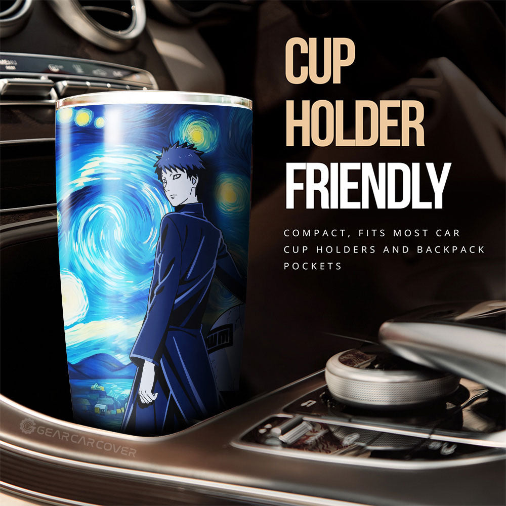 Gaara Tumbler Cup Custom Starry Night Styles - Gearcarcover - 3