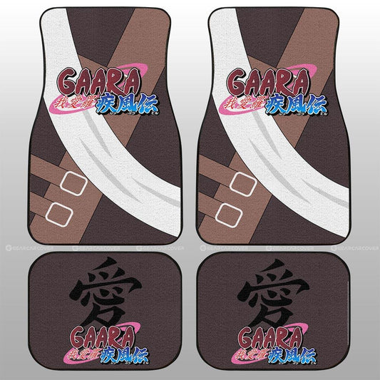 Gaara Uniform Car Floor Mats Custom Car Interior Accessories - Gearcarcover - 2