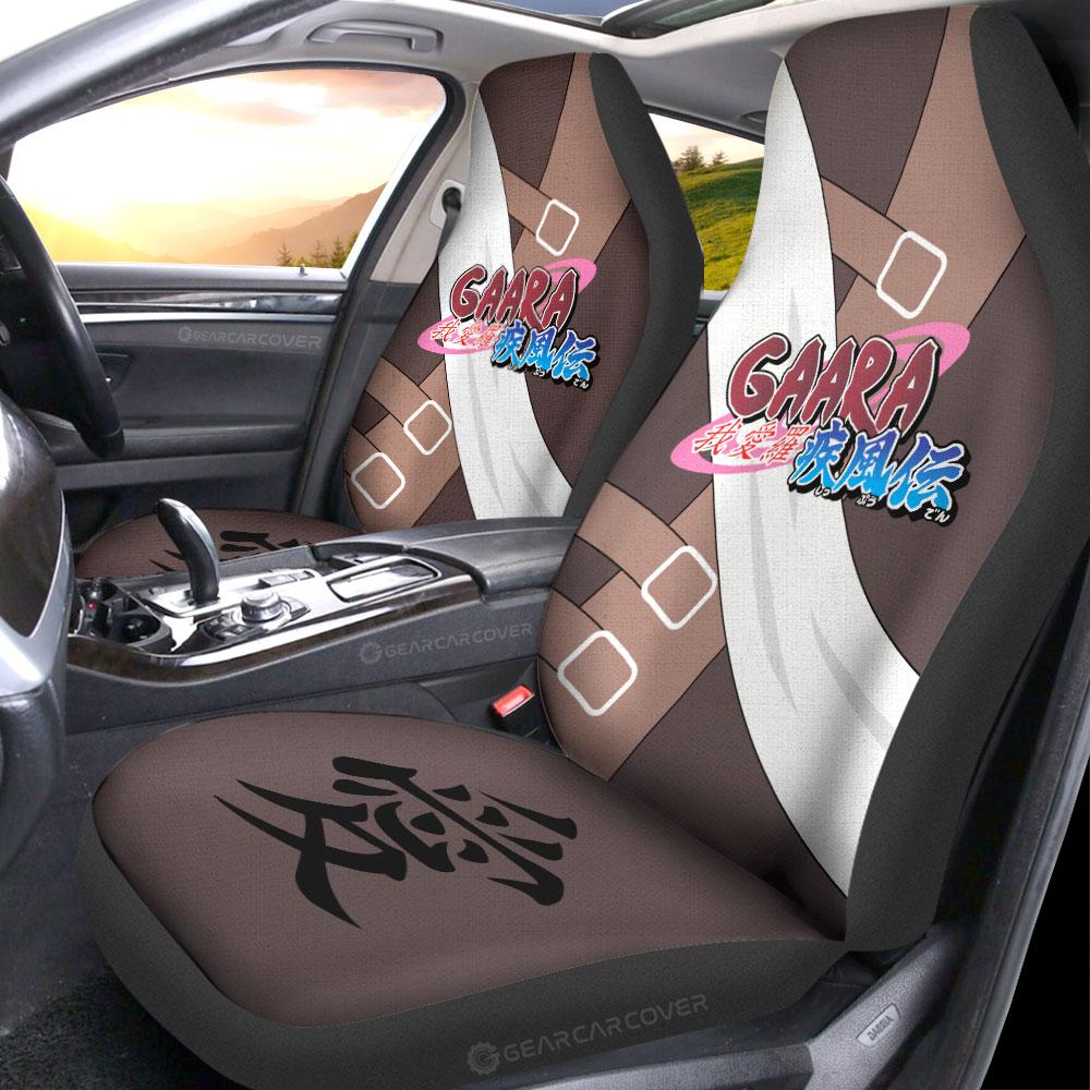 Gaara Uniform Car Seat Covers Custom Anime Car Interior Accessories - Gearcarcover - 2