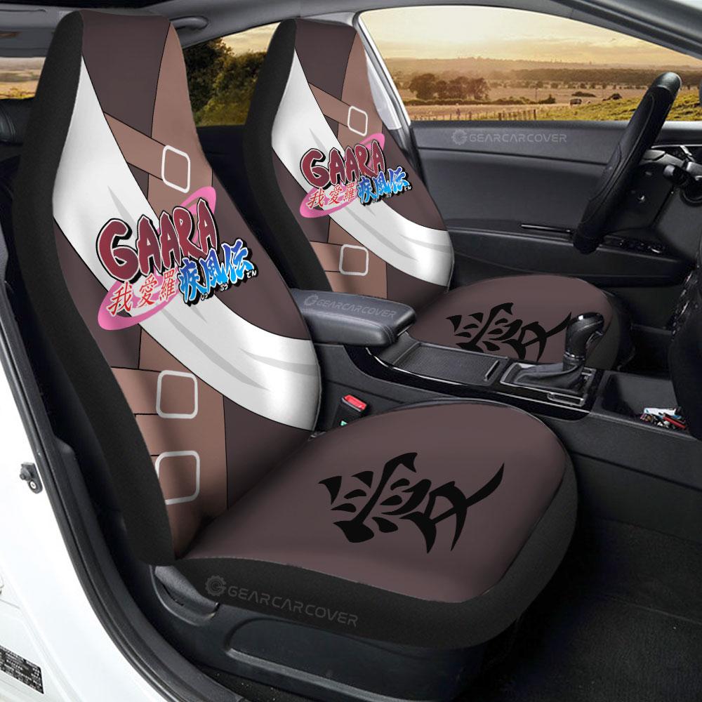 Gaara Uniform Car Seat Covers Custom Anime Car Interior Accessories - Gearcarcover - 1