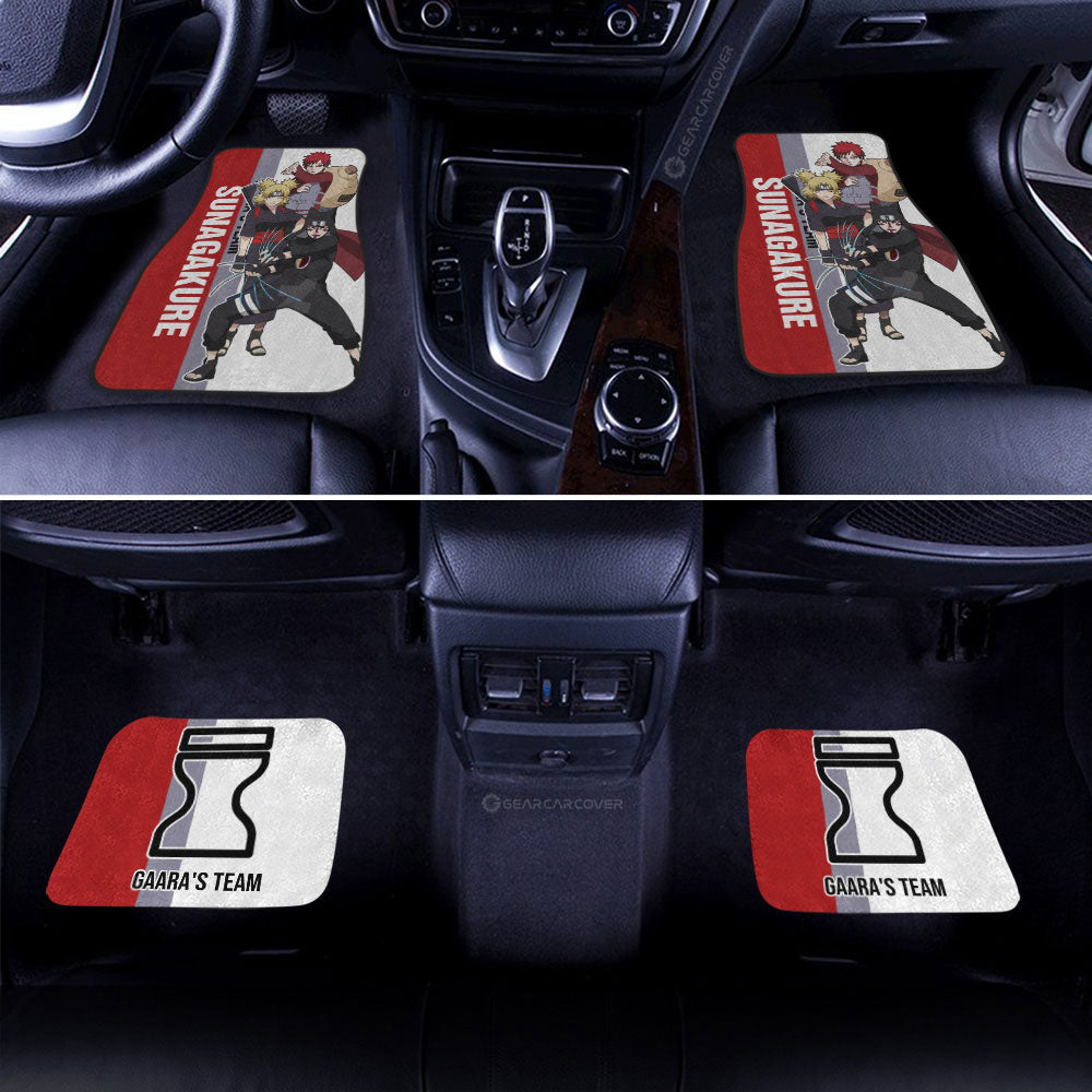 Gaara's Team Car Floor Mats Custom Car Accessories - Gearcarcover - 3