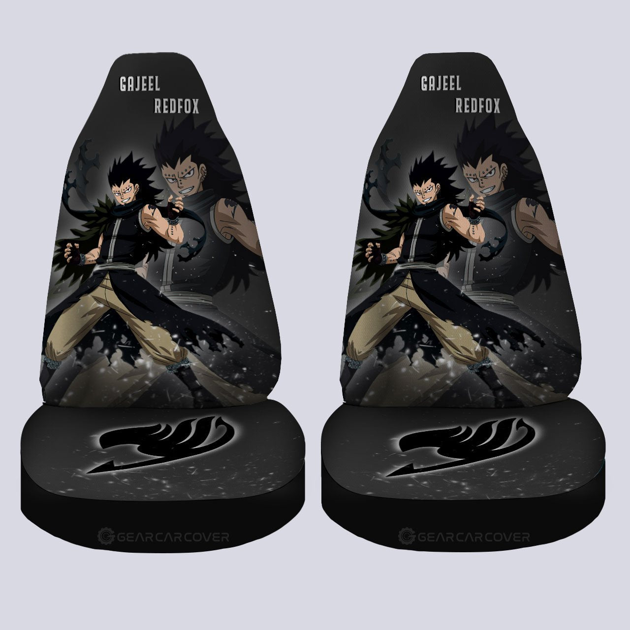 Gajeel Redfox Car Seat Covers Custom - Gearcarcover - 4