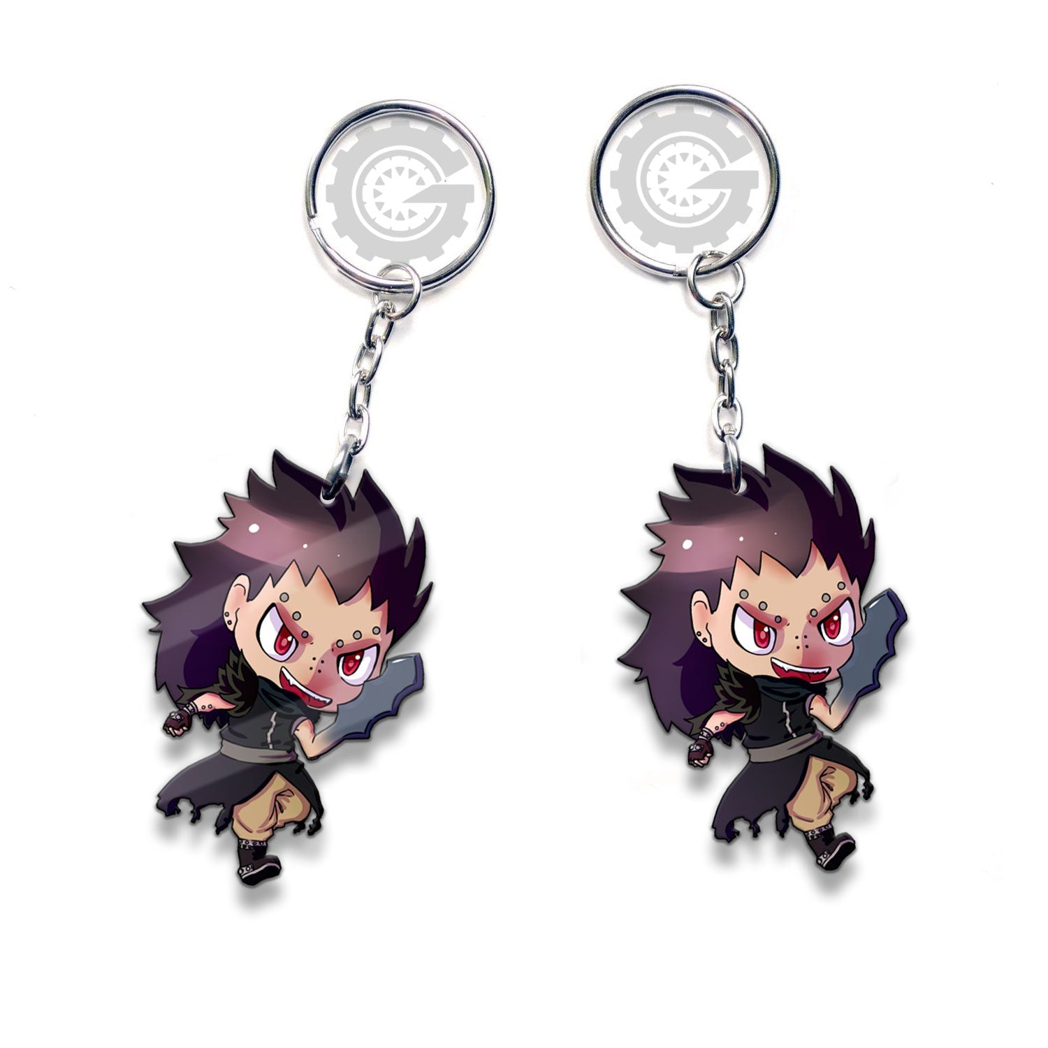 Gajeel Redfox Keychain Custom Car Accessories - Gearcarcover - 3