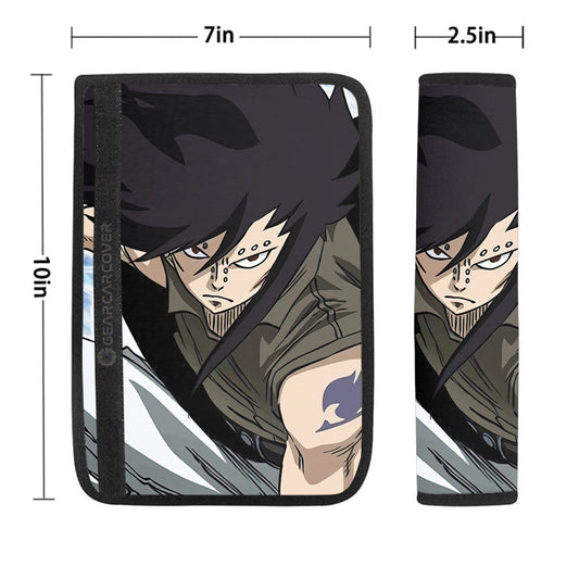 Gajeel Redfox Seat Belt Covers Custom Car Accessories - Gearcarcover - 1