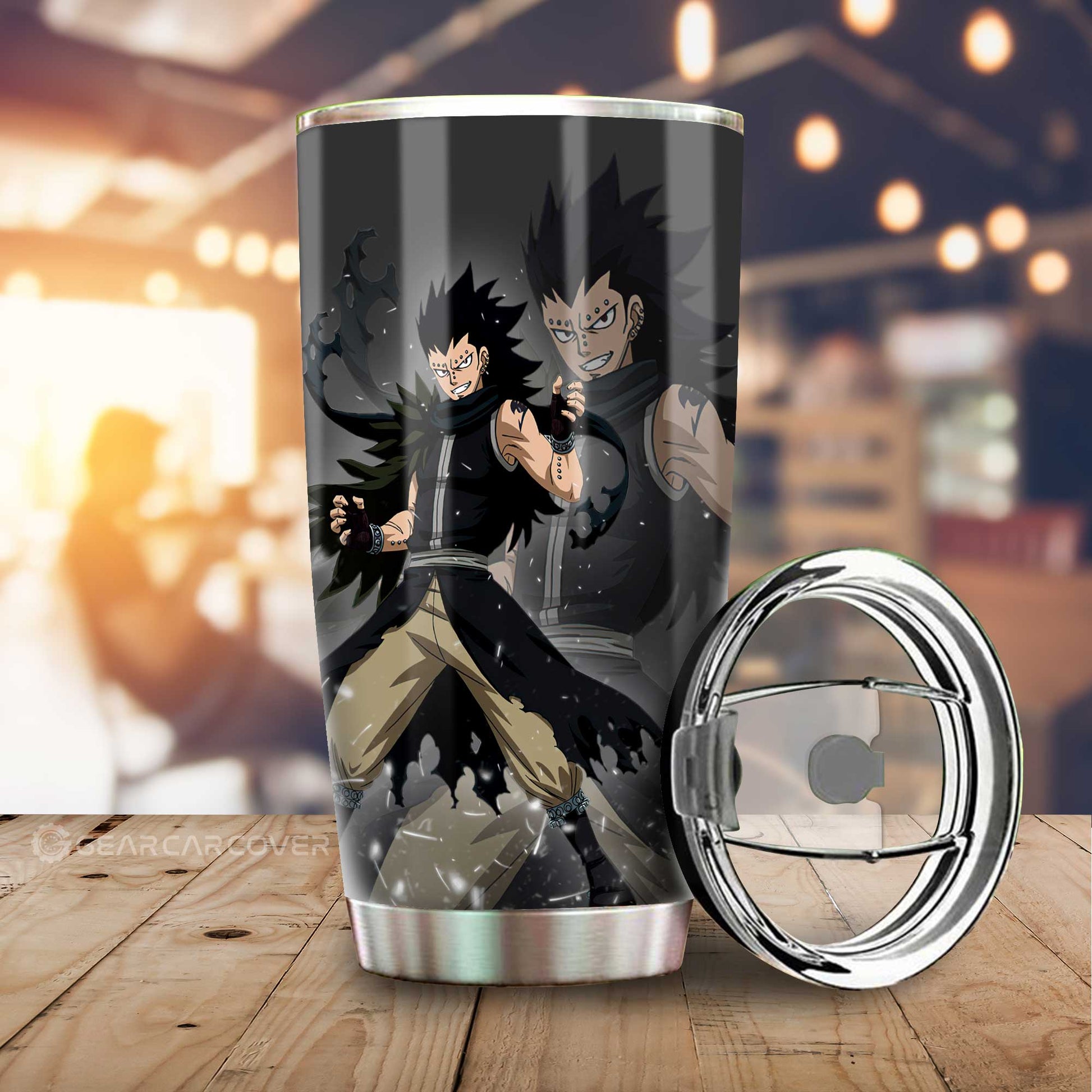 Gajeel Redfox Tumbler Cup Custom - Gearcarcover - 1