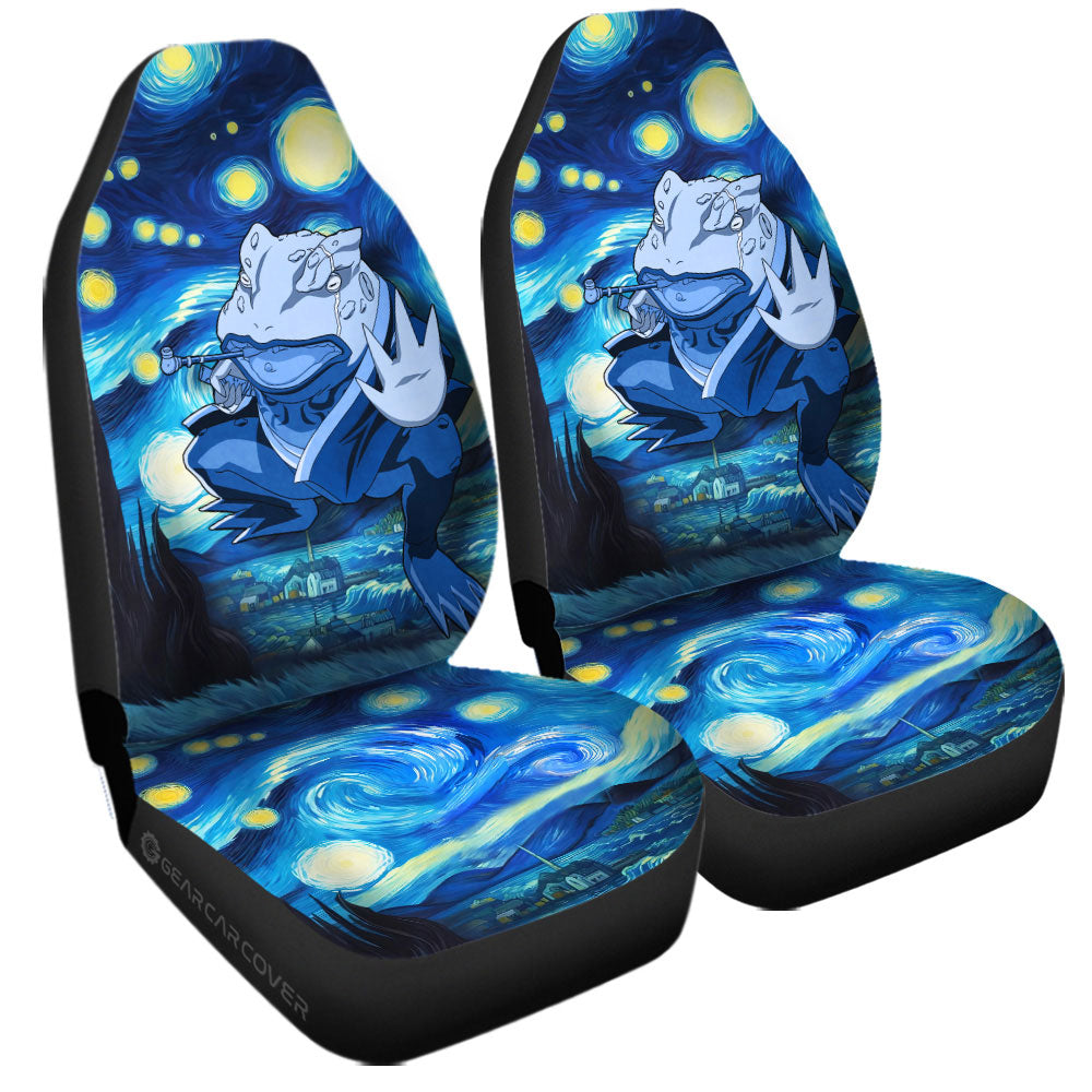 Gamabunta Car Seat Covers Custom Starry Night Styles - Gearcarcover - 3