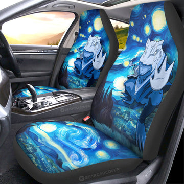 Gamabunta Car Seat Covers Custom Starry Night Styles - Gearcarcover - 1