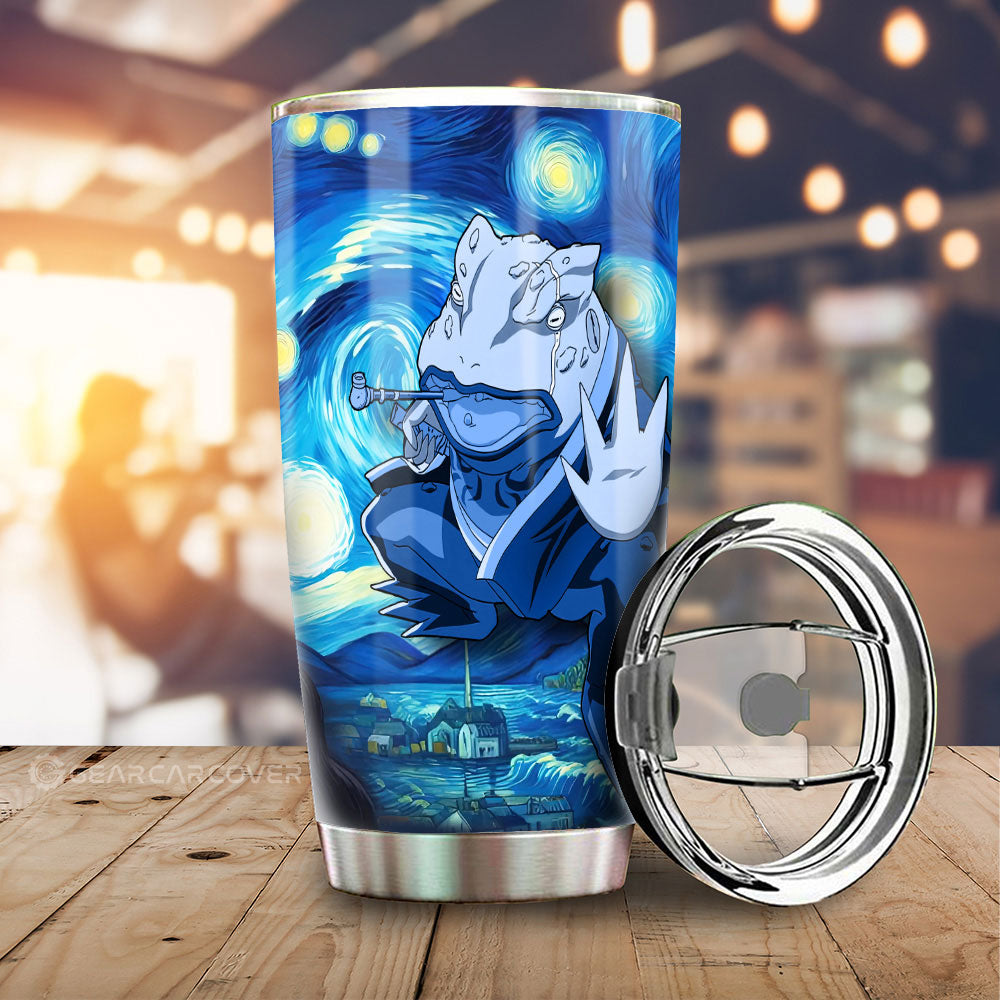 Gamabunta Tumbler Cup Custom Starry Night Styles - Gearcarcover - 1