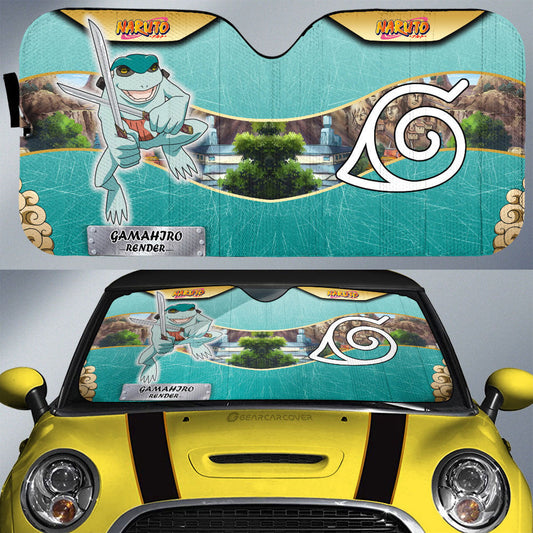 Gamahiro Render Car Sunshade Custom Car Interior Accessories - Gearcarcover - 1