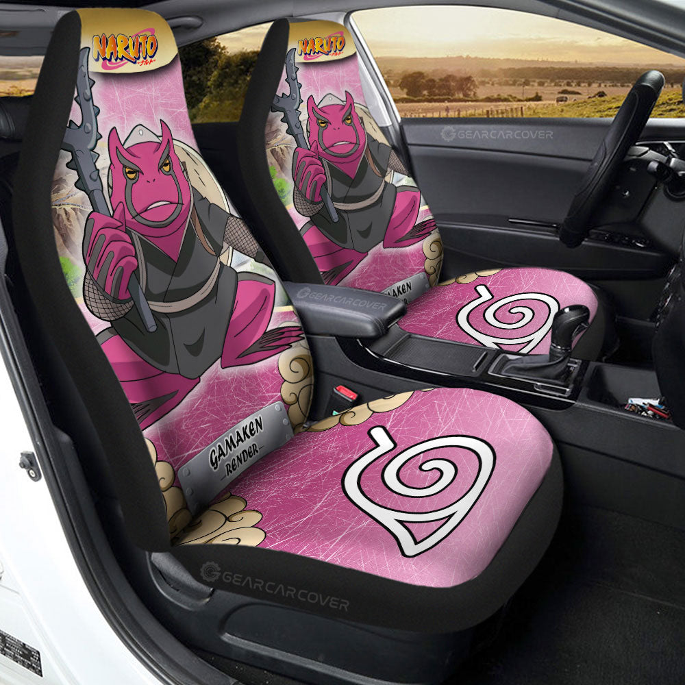 Gamaken Render Car Seat Covers Custom Anime Car Accessories - Gearcarcover - 2