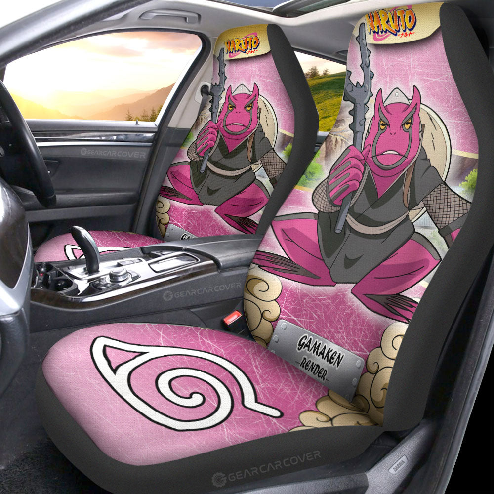 Gamaken Render Car Seat Covers Custom Anime Car Accessories - Gearcarcover - 3