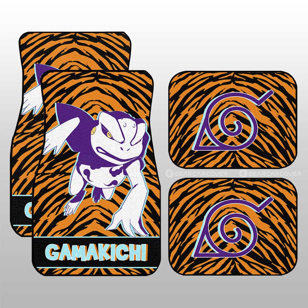 Gamakichi Car Floor Mats Custom - Gearcarcover - 3