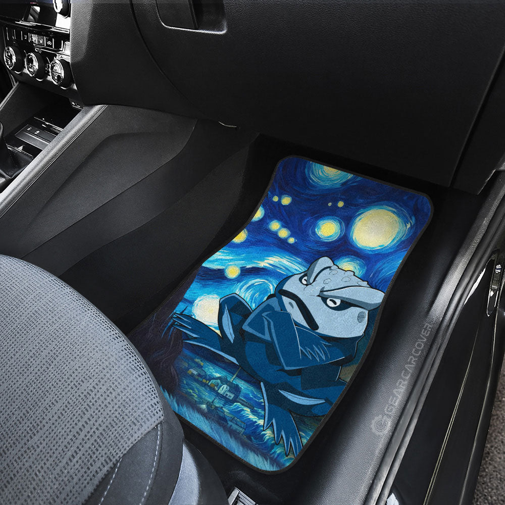 Gamakichi Car Floor Mats Custom Starry Night Styles - Gearcarcover - 3