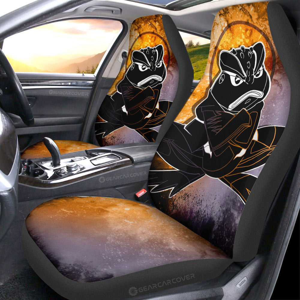 Gamakichi Car Seat Covers Custom Anime Car Accessories - Gearcarcover - 1