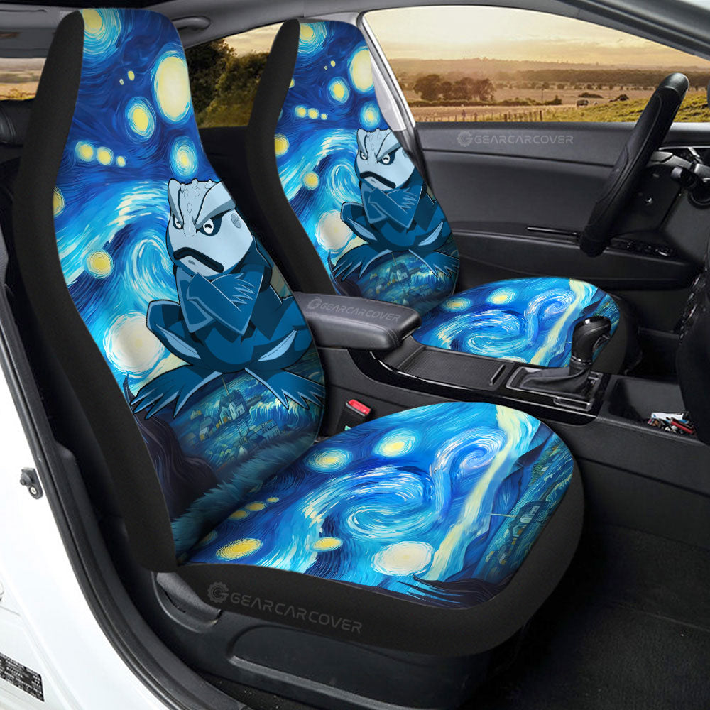 Gamakichi Car Seat Covers Custom Starry Night Styles - Gearcarcover - 2