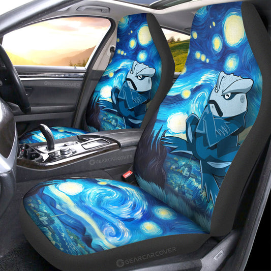 Gamakichi Car Seat Covers Custom Starry Night Styles - Gearcarcover - 1