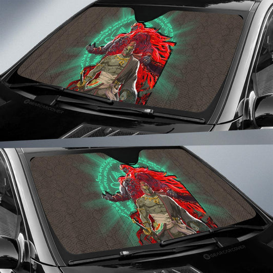 Ganondorf Car Sunshade Custom Car Accessories - Gearcarcover - 2