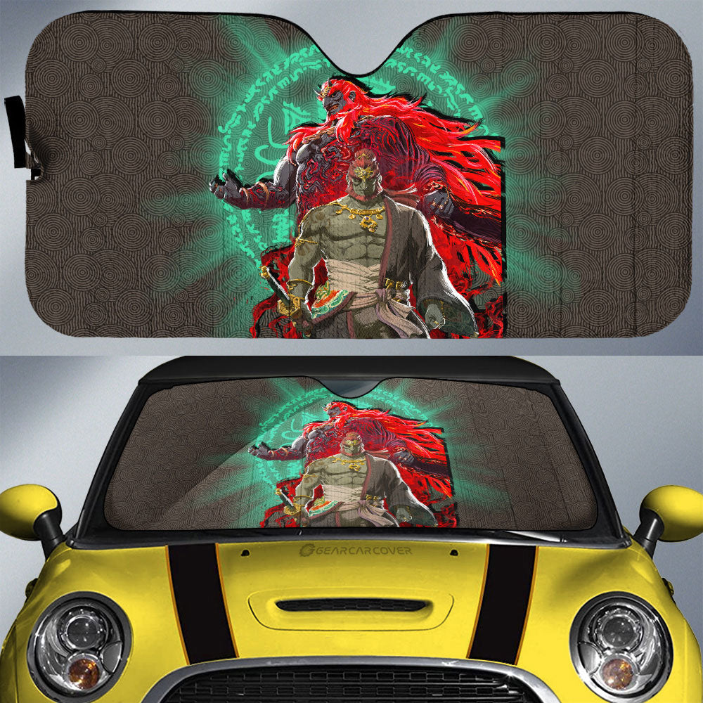 Ganondorf Car Sunshade Custom Car Accessories - Gearcarcover - 1