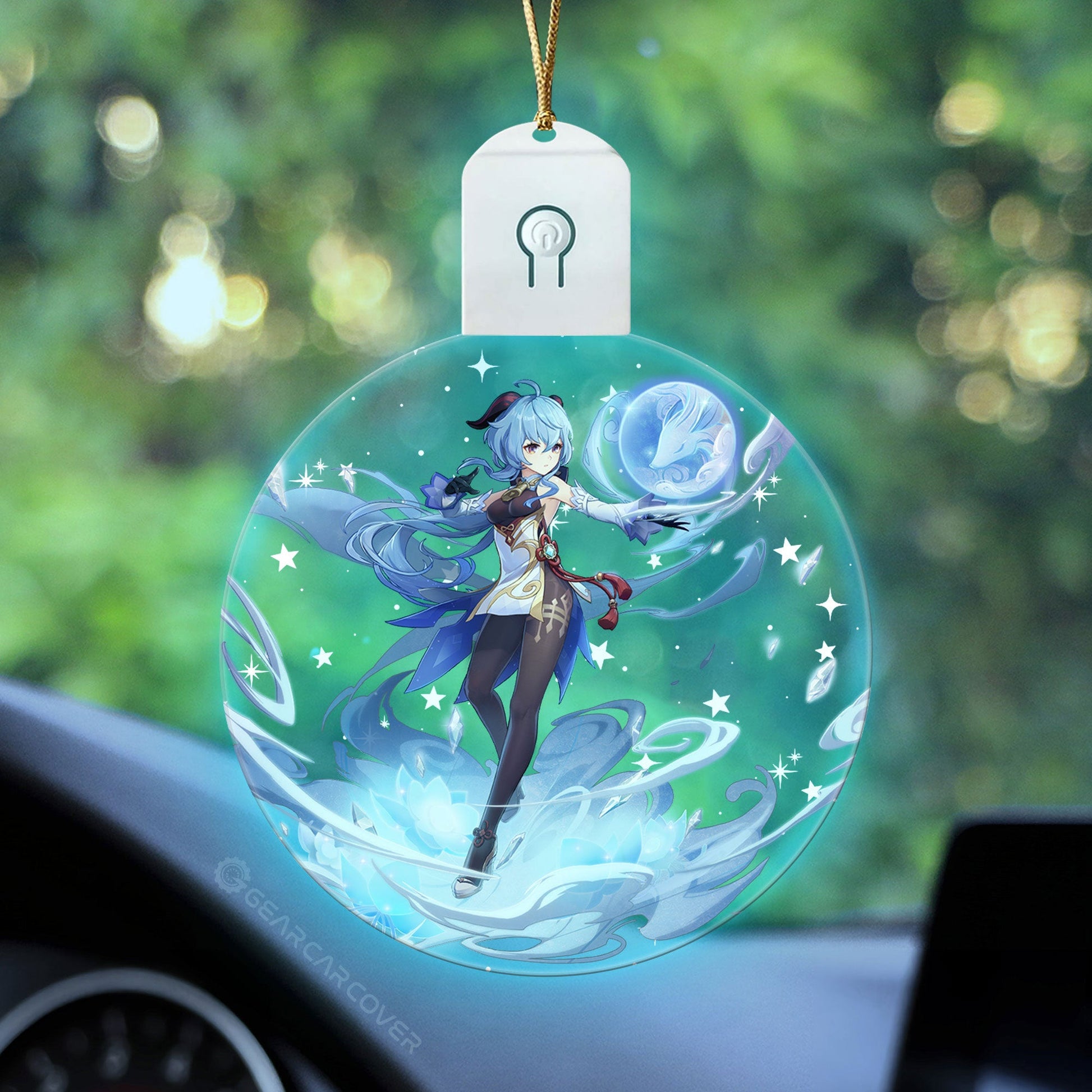 Ganyu Led Ornament Custom Car Decorations - Gearcarcover - 2