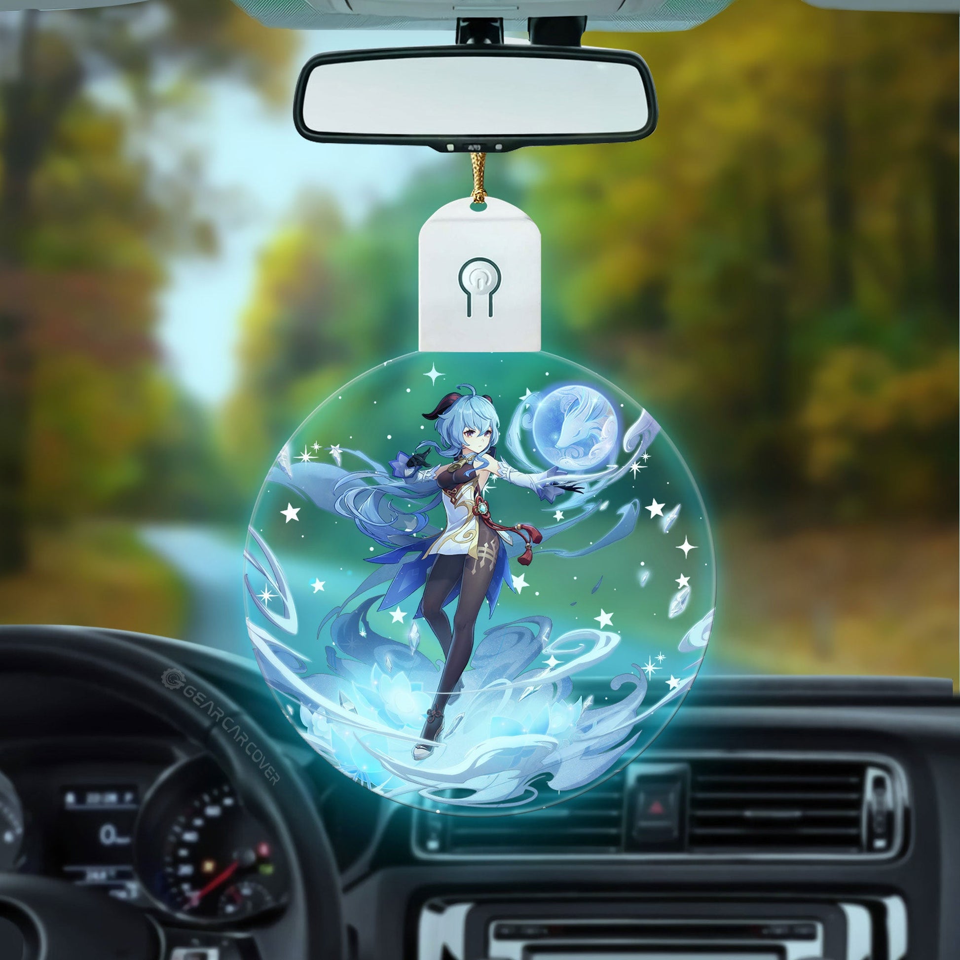Ganyu Led Ornament Custom Car Decorations - Gearcarcover - 3