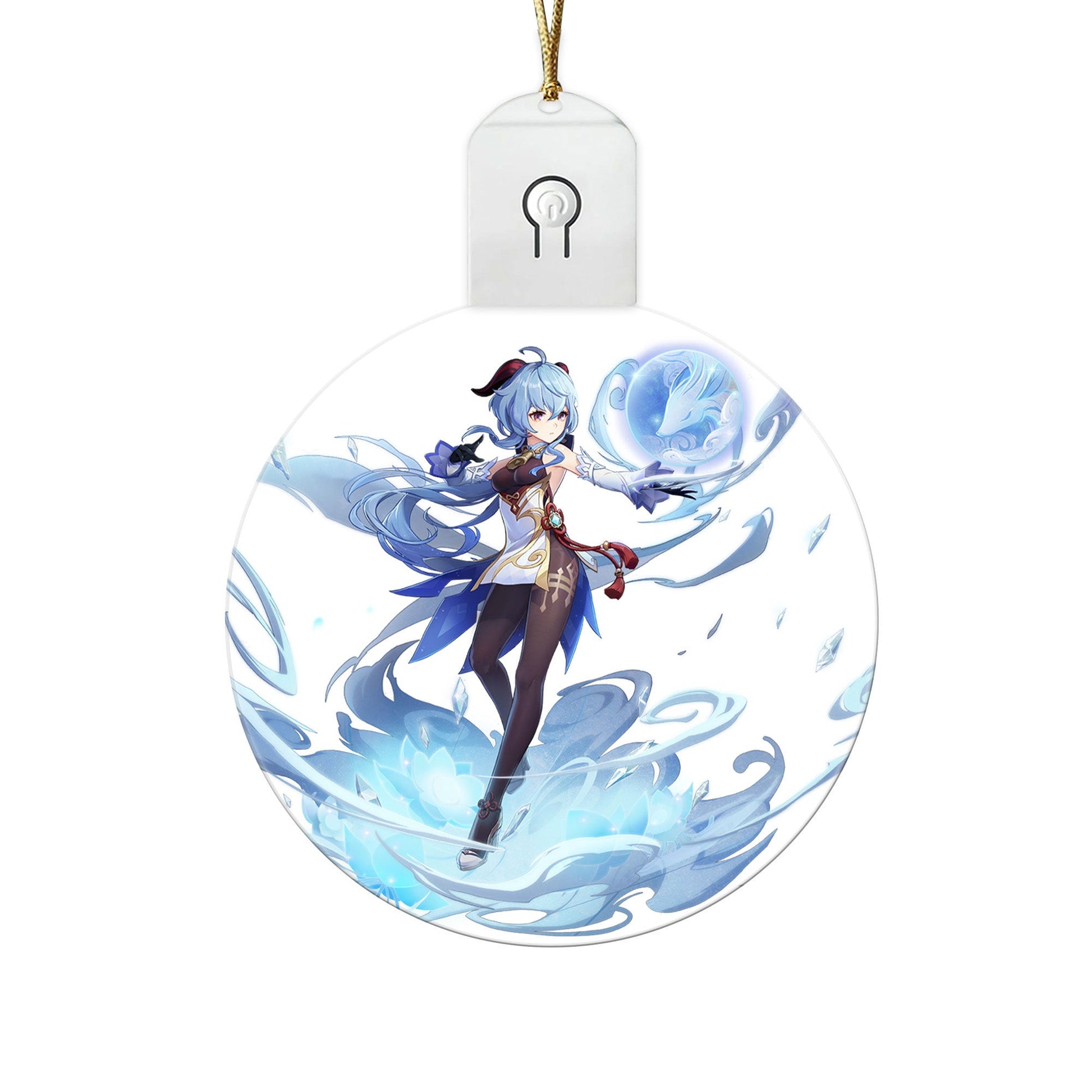 Ganyu Led Ornament Custom Car Decorations - Gearcarcover - 1