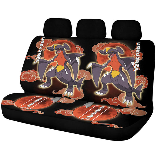 Garchomp Car Back Seat Covers Custom Anime Car Accessories - Gearcarcover - 1