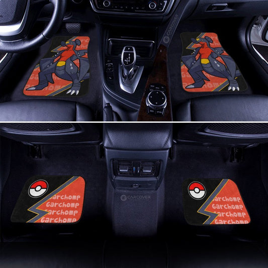 Garchomp Car Floor Mats Custom Anime Car Interior Accessories - Gearcarcover - 2