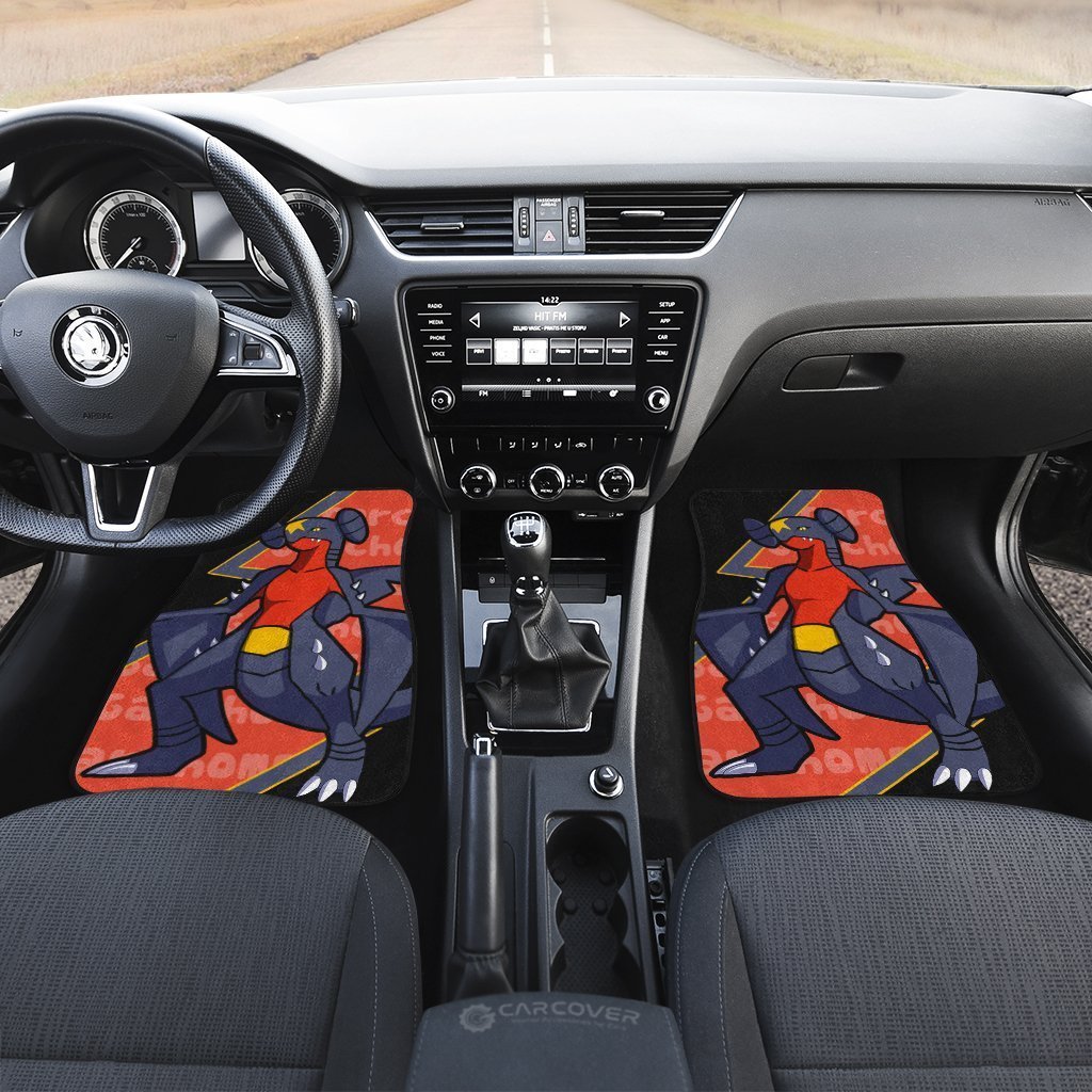 Garchomp Car Floor Mats Custom Anime Car Interior Accessories - Gearcarcover - 3