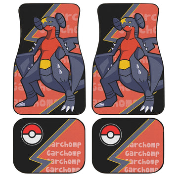 Garchomp Car Floor Mats Custom Anime Car Interior Accessories - Gearcarcover - 1