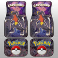 Garchomp Car Floor Mats Custom Anime Galaxy Manga Style - Gearcarcover - 2